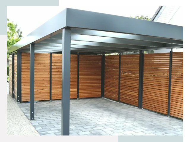 Навесы для парковки в Гулькевичах