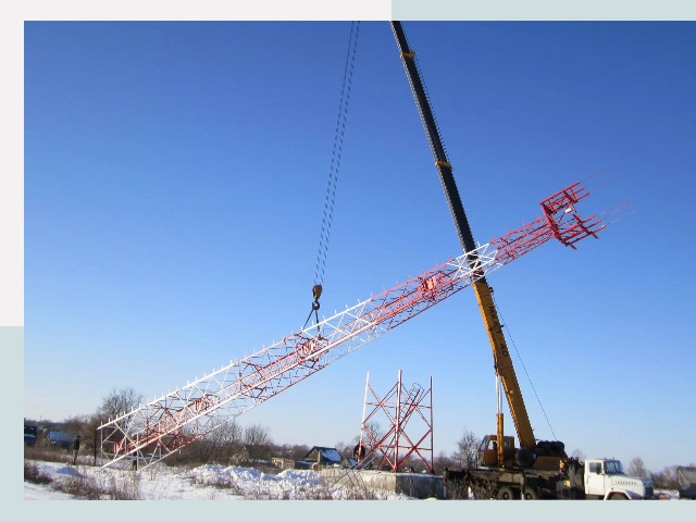 Строительство башен связи в Гулькевичах от 622 руб.