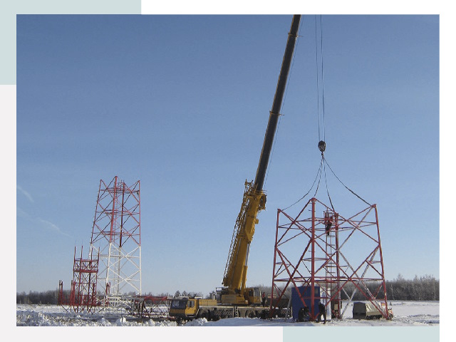 Монтаж вышек связи в Гулькевичах