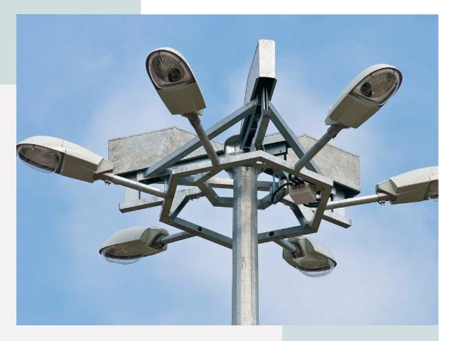 Монтаж осветительных мачт в Гулькевичах