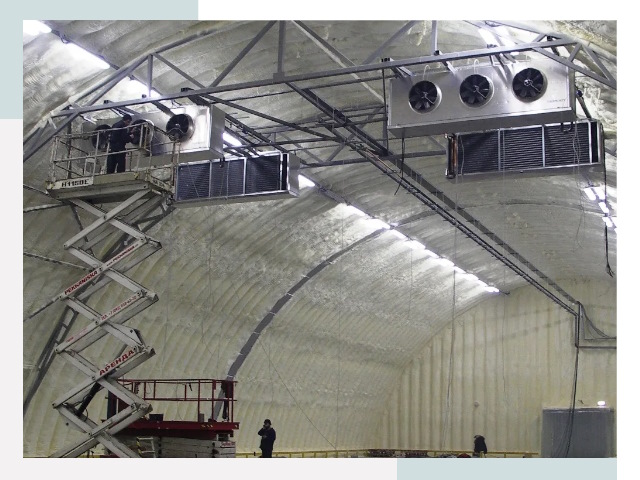 Оснащение ангаров в Гулькевичах