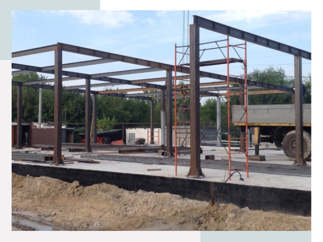 Фундамент для ангаров в Гулькевичах