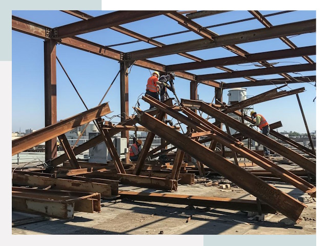 Демонтаж металлоконструкций в Гулькевичах от 622 руб.